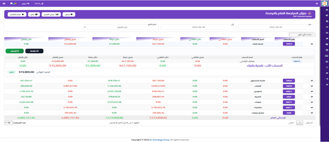 ERP Dashboard